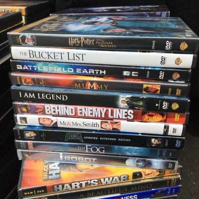 Collection of 100+ Hit Movie DVDs as One Lot
