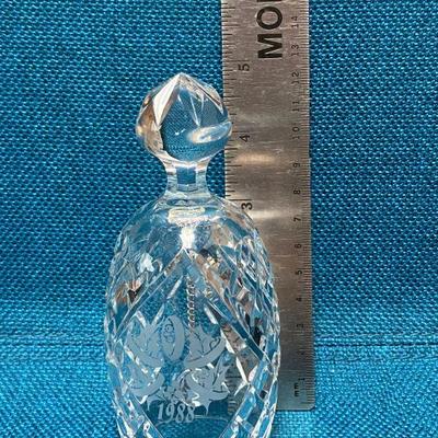 1988 Waterford Crystal Holiday Bell