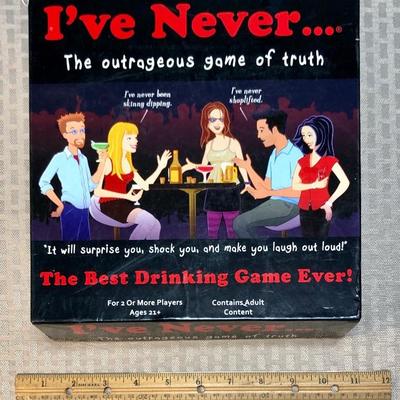 I've Never... The Outrageous Game of Truth Adults 21+ Drinking Game