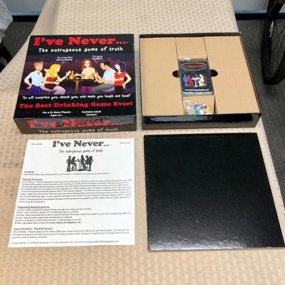 I've Never... The Outrageous Game of Truth Adults 21+ Drinking Game