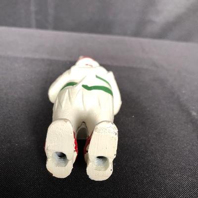 Painted Cast Metal Clown Bank