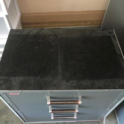 Lot 176 - Coleman Cabinet and Drawers