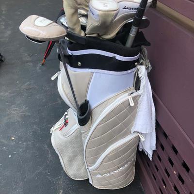 Lot 184 - Womenâ€™s Golf Clubs and More