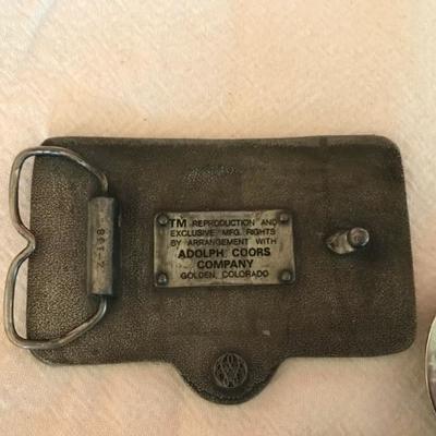 Lot 35 Belt buckles