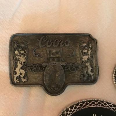 Lot 35 Belt buckles