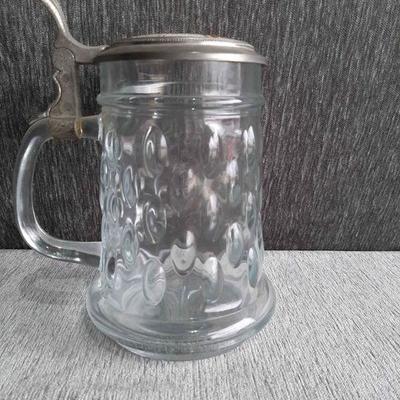 Glass Beer Stein