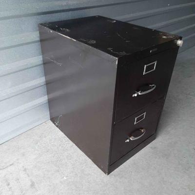 Anderson Hickley 2 Drawer Metal File Cabinet 