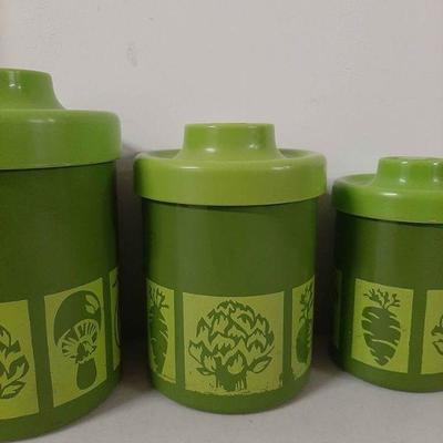 Retro Metal Canisters 