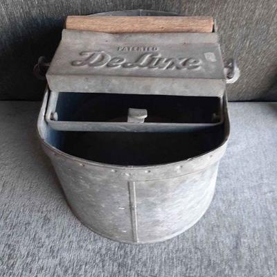 Vintage Deluxe Galvanized Mop 