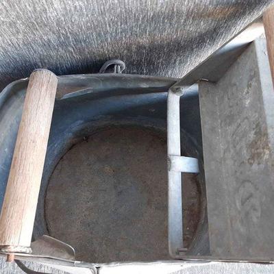 Vintage Deluxe Galvanized Mop 