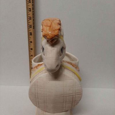 Rocking Horse Ceramic Planter