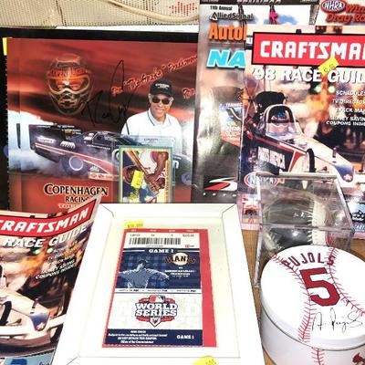 Lot 9 Sports Collectibles Astros, Nascar & Astros 