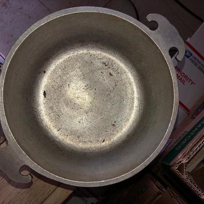 Lot 12 - Cast Iron Dutch Oven, Cast Iron Skillet, and Aluminum Ware (3) pieces