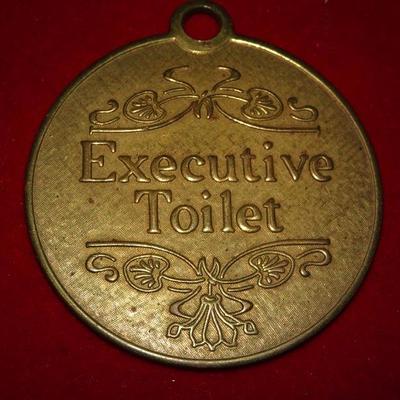 1978 Executive Toilet Medallion, Lowell & Sigmund - LOL 