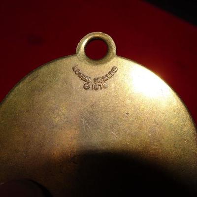 1978 Executive Toilet Medallion, Lowell & Sigmund - LOL 