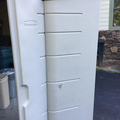 Lot 185 - Rubbermaid Vertical Storage Shed