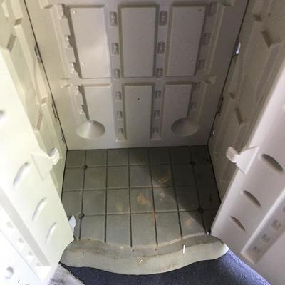 Lot 185 - Rubbermaid Vertical Storage Shed