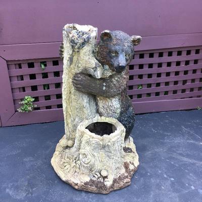 Lot 189 - Bear Planter & Friends