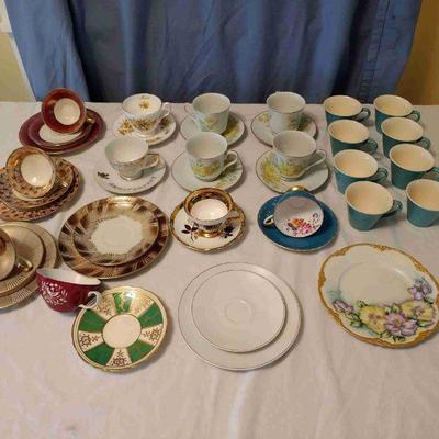 Mix and Match Incomplete Tea dishes