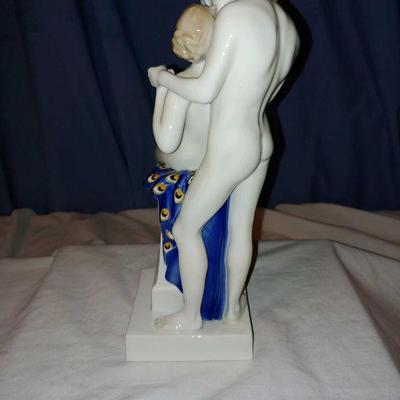 VERY RARE: Early Rosenthal, Statue  “A Couple Kissing”