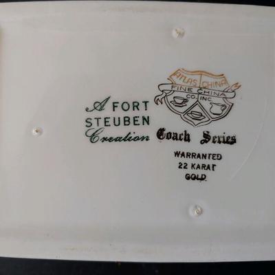 Fort Steuben and Noritake cigarette sets