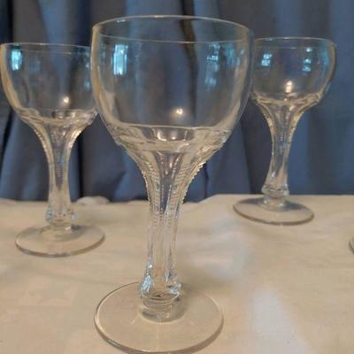 Set of 8 vintage glasses from 40â€™s 
