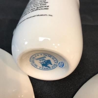 Norman Rockwell plate - Lot 7 plate and 1 mug