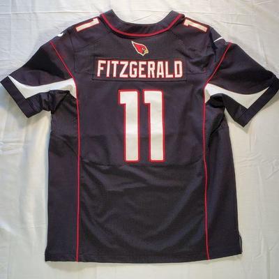 NFL Pro Line Larry Fitzgerald Black Arizona Cardinals Jersey