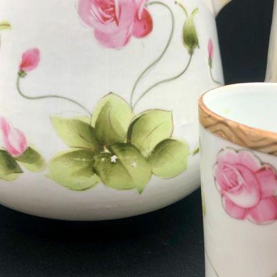 Pitcher and Set of 4 Cups