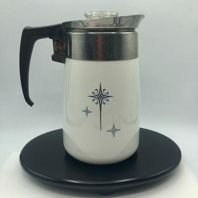 Corning Ware Vintage Coffee Percolator Pot