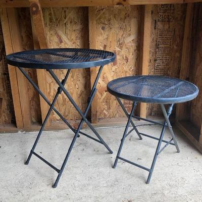 Lot 191 - Black Metal Yard Accessories