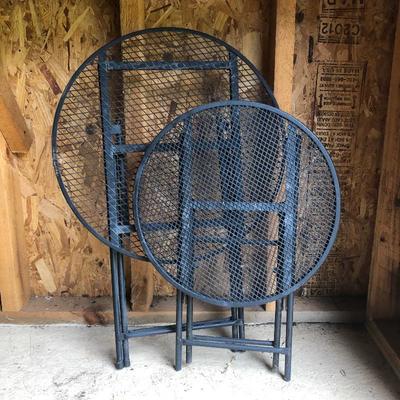 Lot 191 - Black Metal Yard Accessories