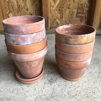 Lot 195 - Terra Cotta Pots