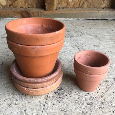 Lot 195 - Terra Cotta Pots