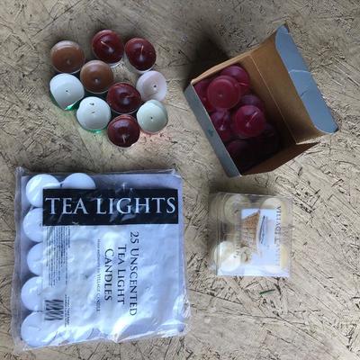 Lot 196 - Birdbath and Candles