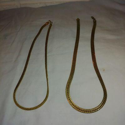 gold like necklaces heavy