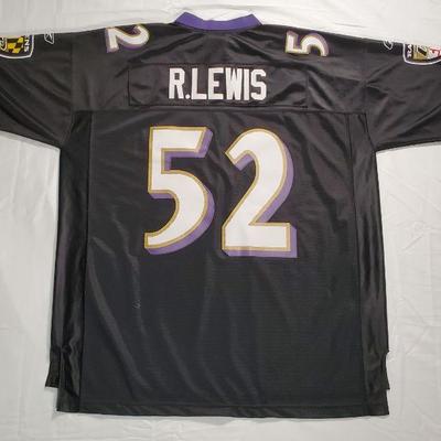 NFL Reebok R. Lewis Ravens Jersey