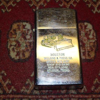 Vintage Zippo Lighter, Tobacco Collectible 