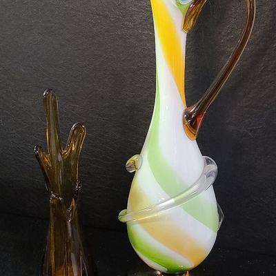 C51: MCM Large Glass Vase