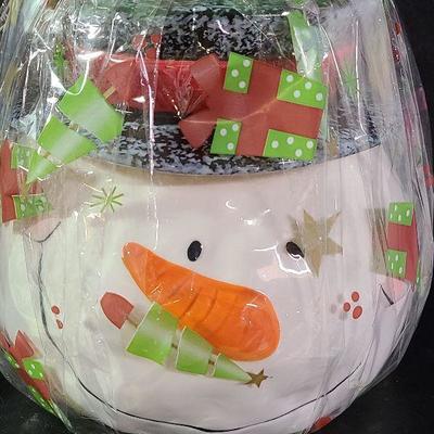 C134: New Snowman Cookie Jar!