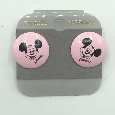 Mickey Mouse Pierced Earrings