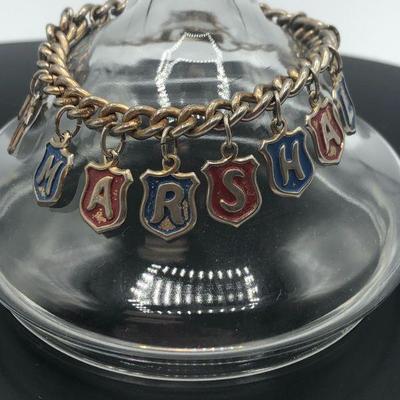 John Marshall Charm Bracelet