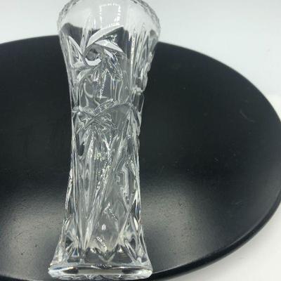 Vintage Cut Glass Vase