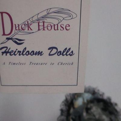 Lot 5 - Duck House Heirloom Collectible  Doll