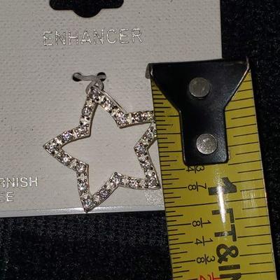 Sterling Silver Star Pendant 