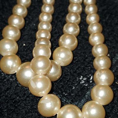 Antique 2 Strand Pearl Necklace