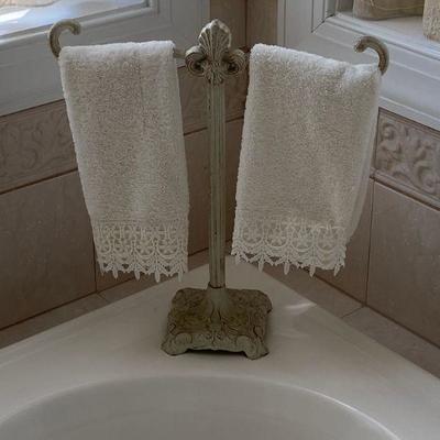 Towels and Towel Holders