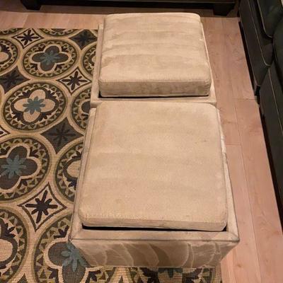 Two Ottomans