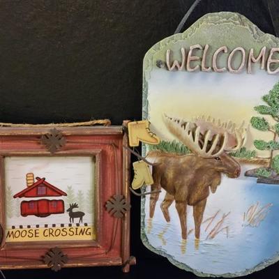 C24: Moose Welcome Sign and Frame