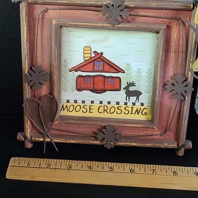 C24: Moose Welcome Sign and Frame